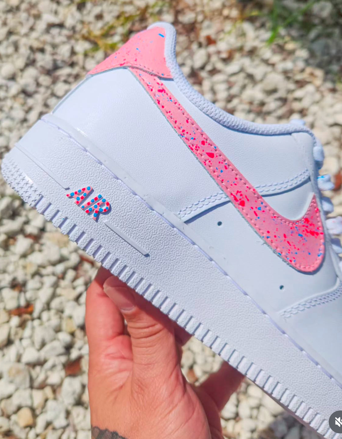 Custom Butterfly Charms Air force 1