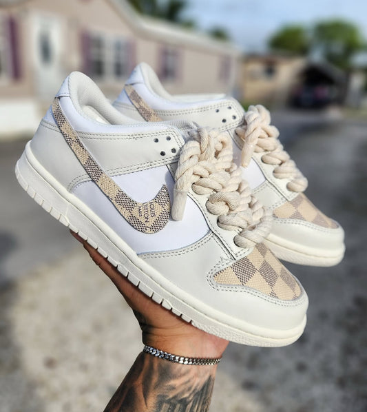 Louis Vuitton Custom Cuero auténtico
